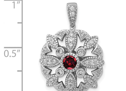 14k White Gold Pendants Style PM3942 - Classique Jewelry Inc.