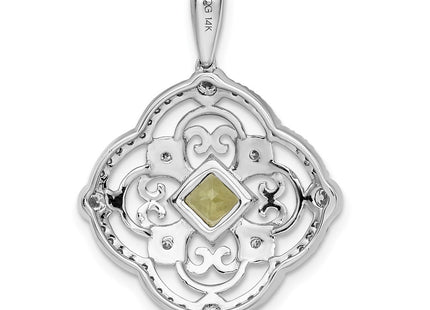 14k White Gold Pendants Style PM3943 - Classique Jewelry Inc.