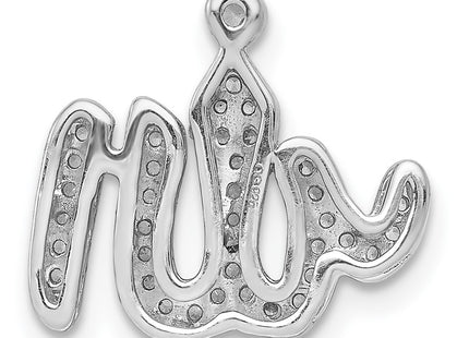 14k White Gold Pendants Style PM3963 - Classique Jewelry Inc.