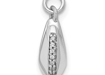 14k White Gold Pendants Style PM3997 - Classique Jewelry Inc.