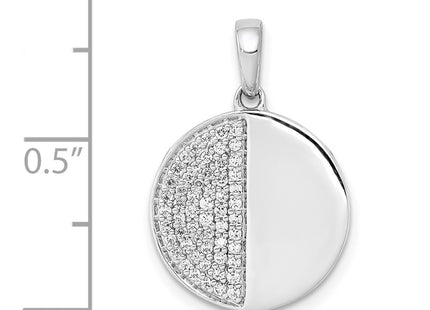 14k White Gold Pendants Style PM4006 - Classique Jewelry Inc.
