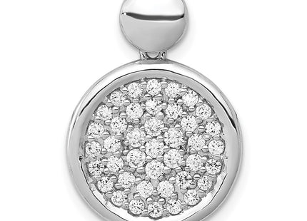 14k White Gold Pendants Style PM4016 - Classique Jewelry Inc.