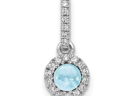 14k White Gold Pendants Style PM4031 - Classique Jewelry Inc.