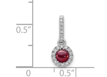 14k White Gold Pendants Style PM4031 - Classique Jewelry Inc.