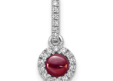 14k White Gold Pendants Style PM4031 - Classique Jewelry Inc.