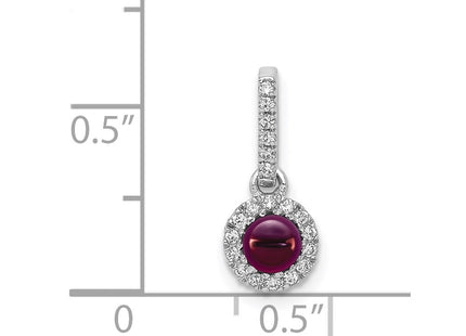 14k White Gold Pendants Style PM4031 - Classique Jewelry Inc.