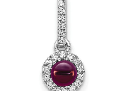 14k White Gold Pendants Style PM4031 - Classique Jewelry Inc.