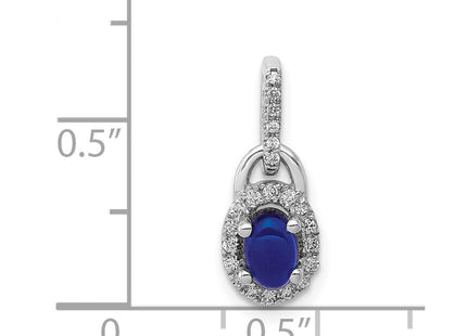 14k White Gold Pendants Style PM4034 - Classique Jewelry Inc.