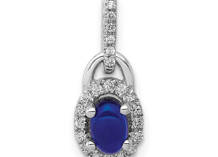 14k White Gold Pendants Style PM4034 - Classique Jewelry Inc.