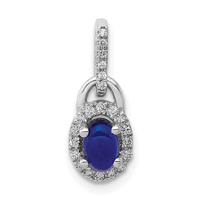 14k White Gold Pendants Style PM4034 - Classique Jewelry Inc.