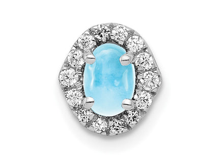 14k White Gold Pendants Style PM4035 - Classique Jewelry Inc.