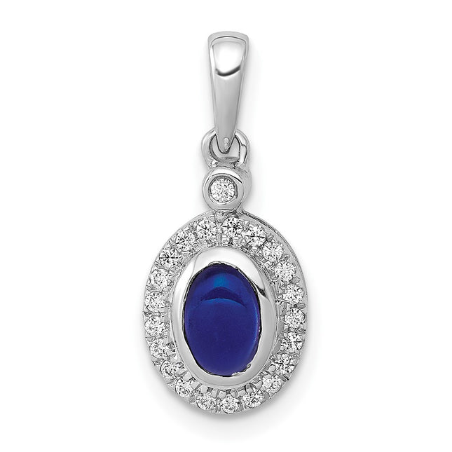 14k White Gold Pendants Style PM4036 - Classique Jewelry Inc.