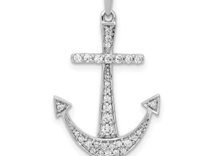14k White Gold Pendants Style PM4053 - Classique Jewelry Inc.