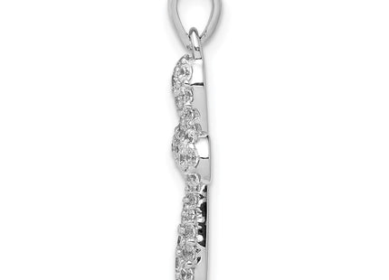 14k White Gold Pendants Style PM4056 - Classique Jewelry Inc.