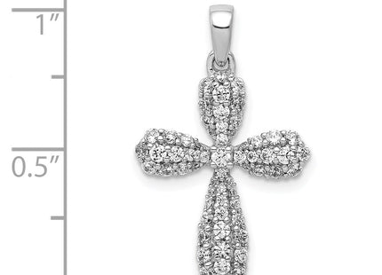 14k White Gold Pendants Style PM4056 - Classique Jewelry Inc.