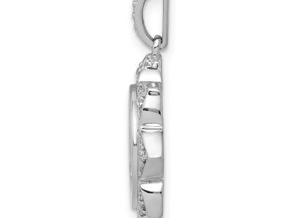 14k White Gold Pendants Style PM4084 - Classique Jewelry Inc.