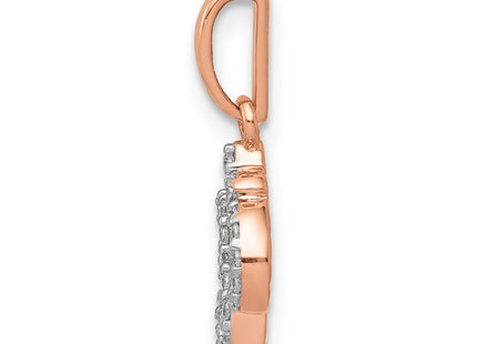 14k Rose Gold Pendants Style PM4089 - Classique Jewelry Inc.