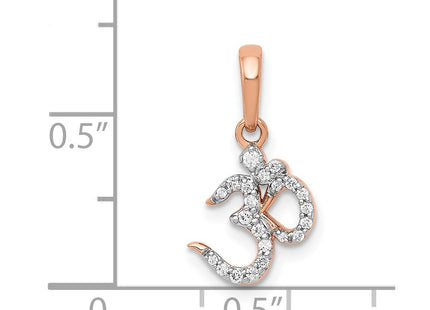 14k Rose Gold Pendants Style PM4089 - Classique Jewelry Inc.