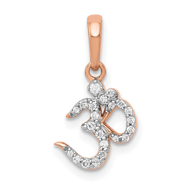 14k Rose Gold Pendants Style PM4089 - Classique Jewelry Inc.