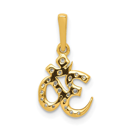 14k Yellow Gold Pendants Style PM4091 - Classique Jewelry Inc.