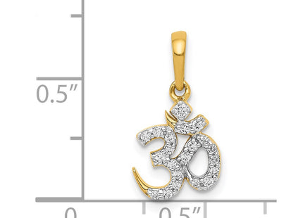 14k Yellow Gold Pendants Style PM4091 - Classique Jewelry Inc.