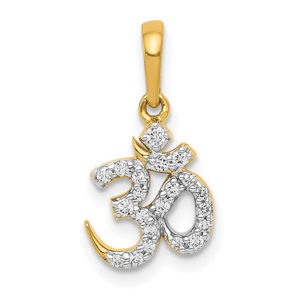14k Yellow Gold Pendants Style PM4091 - Classique Jewelry Inc.