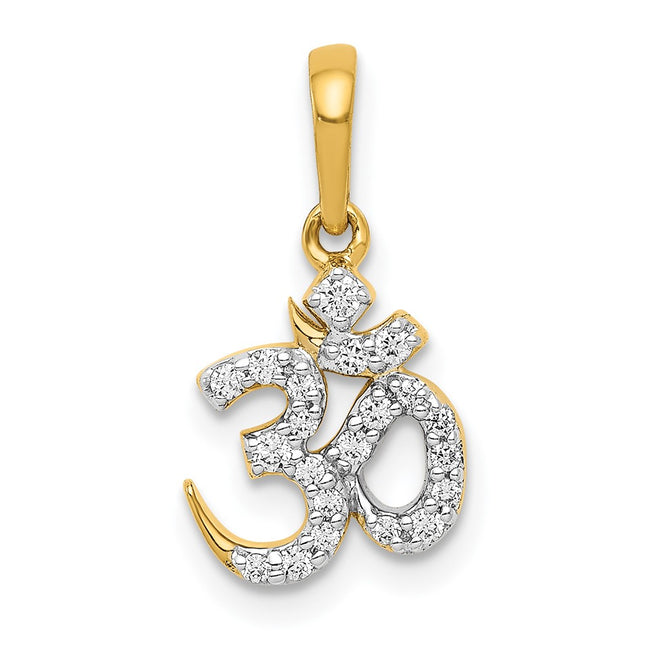 14k Yellow Gold Pendants Style PM4091 - Classique Jewelry Inc.