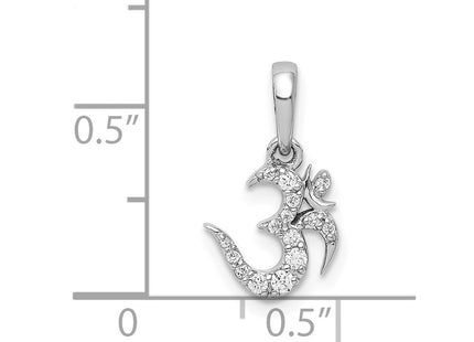 14k White Gold Pendants Style PM4093 - Classique Jewelry Inc.
