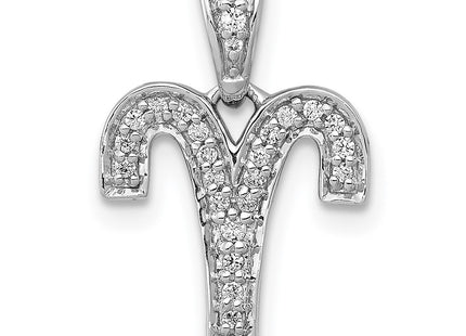 14k White Gold Pendants Style PM4102 - Classique Jewelry Inc.