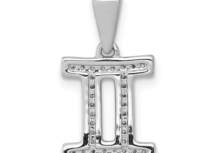 14k White Gold Pendants Style PM4104 - Classique Jewelry Inc.