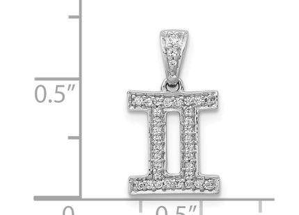 14k White Gold Pendants Style PM4104 - Classique Jewelry Inc.