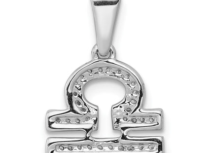 14k White Gold Pendants Style PM4108 - Classique Jewelry Inc.