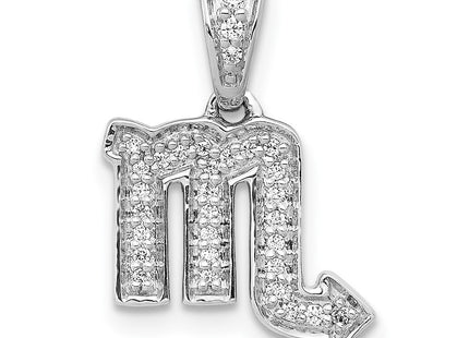 14k White Gold Pendants Style PM4109 - Classique Jewelry Inc.