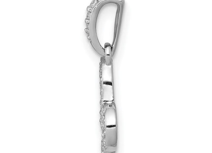 14k White Gold Pendants Style PM4111 - Classique Jewelry Inc.