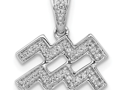14k White Gold Pendants Style PM4112 - Classique Jewelry Inc.