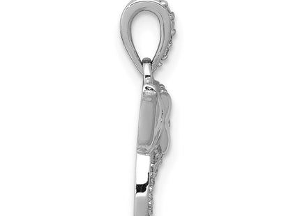 14k White Gold Pendants Style PM4123 - Classique Jewelry Inc.