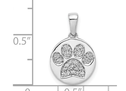 14k White Gold Pendants Style PM4125 - Classique Jewelry Inc.