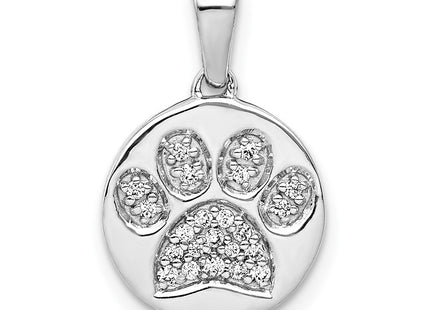 14k White Gold Pendants Style PM4125 - Classique Jewelry Inc.