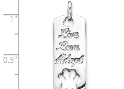 14k White Gold Pendants Style PM4126 - Classique Jewelry Inc.