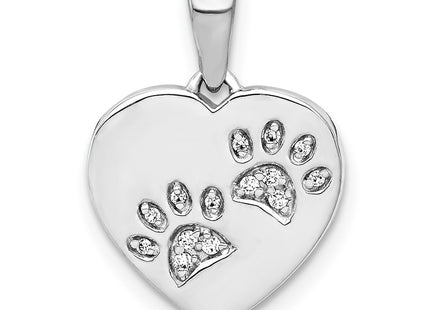 14k White Gold Pendants Style PM4128 - Classique Jewelry Inc.