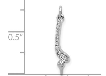 14k White Gold Pendants Style PM4137 - Classique Jewelry Inc.