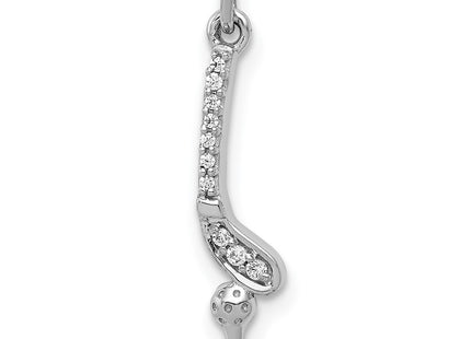 14k White Gold Pendants Style PM4137 - Classique Jewelry Inc.