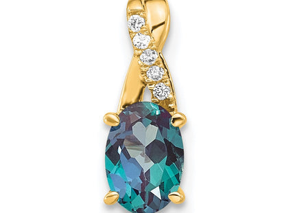 14k Yellow Gold Pendants Style PM4235 - Classique Jewelry Inc.