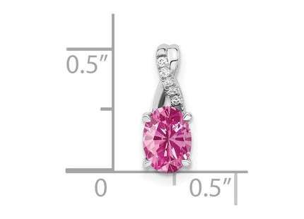 14k White Gold Pendants Style PM4235 - Classique Jewelry Inc.