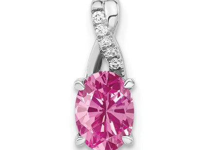 14k White Gold Pendants Style PM4235 - Classique Jewelry Inc.