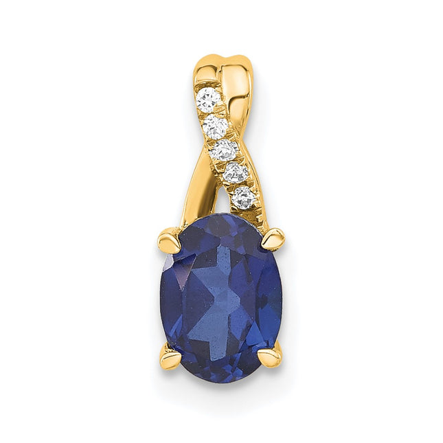 14k Yellow Gold Pendants Style PM4235 - Classique Jewelry Inc.