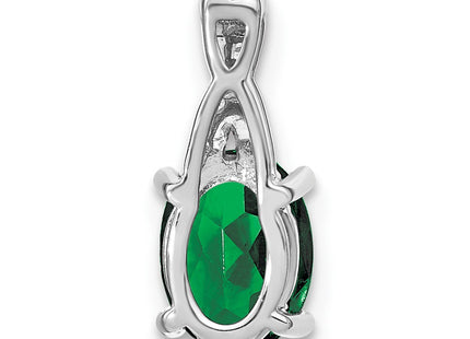 14k White Gold Pendants Style PM4235 - Classique Jewelry Inc.