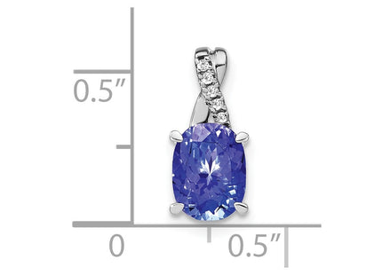 14k White Gold Pendants Style PM4235 - Classique Jewelry Inc.