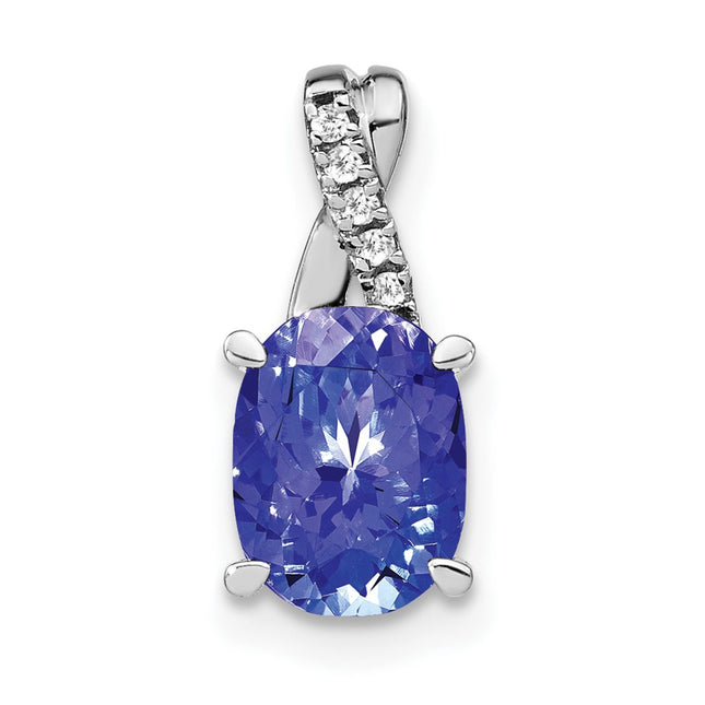 14k White Gold Pendants Style PM4235 - Classique Jewelry Inc.
