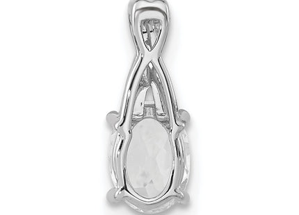 14k White Gold Pendants Style PM4235 - Classique Jewelry Inc.